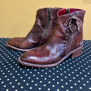 BedStu Western style boot in teak brown